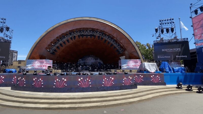 Bostons 4th of July at the hatch shell