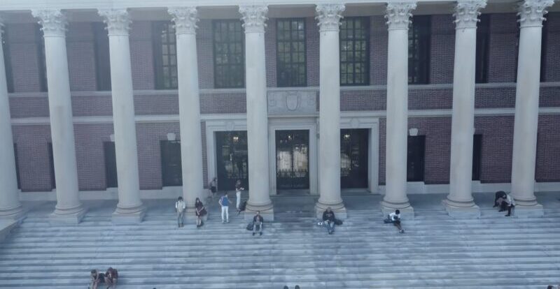 Memoiral Library at Harvard University 