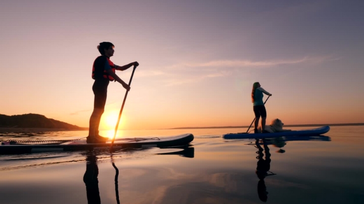 Paddleboarding in Cambridge