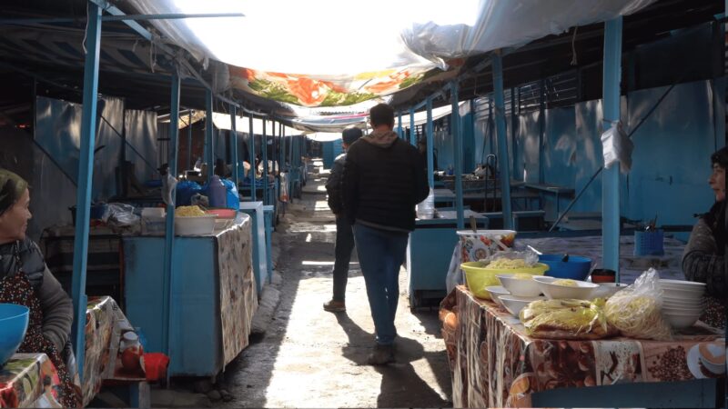 Uyghur chinese street food