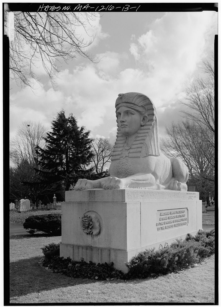 Mount Auburn Cemetery, Sphinx