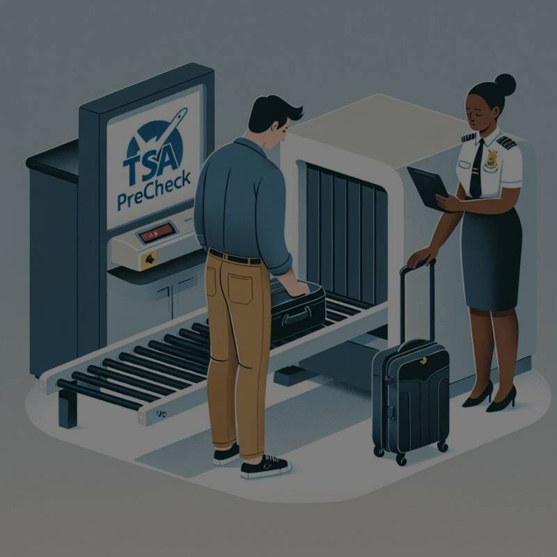 What do you have to do at security with TSA PreCheck? Silk Road Cambridge
